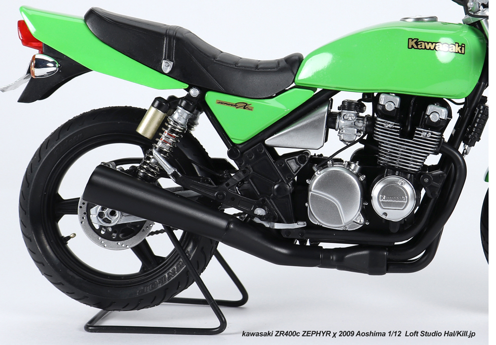 1/12 kawasaki ZR400c ZEPHYR kai 2009